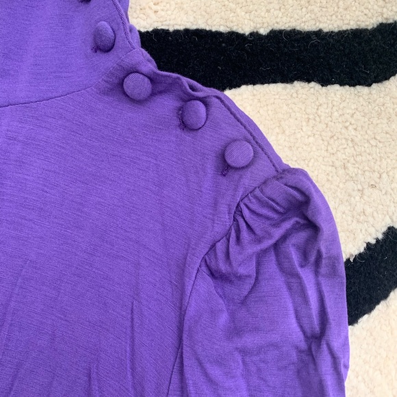 INC NWT Purple Turtleneck - Picture 5 of 8